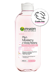 Płyn micelarny z wodą różaną Garnier